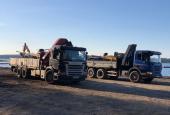Аренда манипулятора 12 тонн в Питере